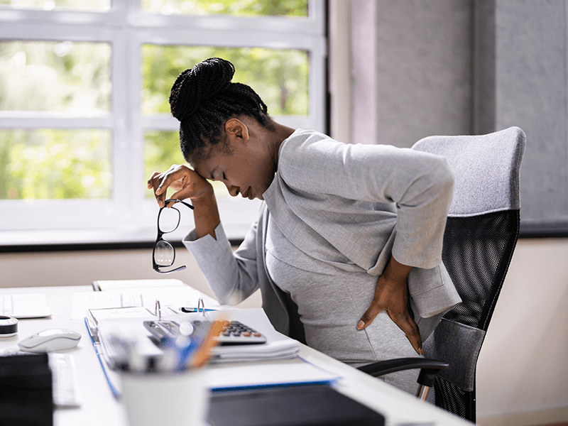 Back Pain From Sitting | Possible Reasons and Treatments