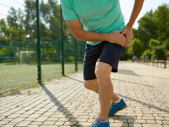 Runner with snapping hip syndrome