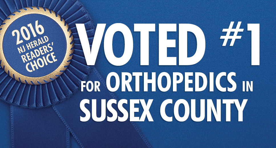 Orthopedic Institute of New Jersey (OINJ) Wins New Jersey Herald Sussex County Readers’ Choice Top Award